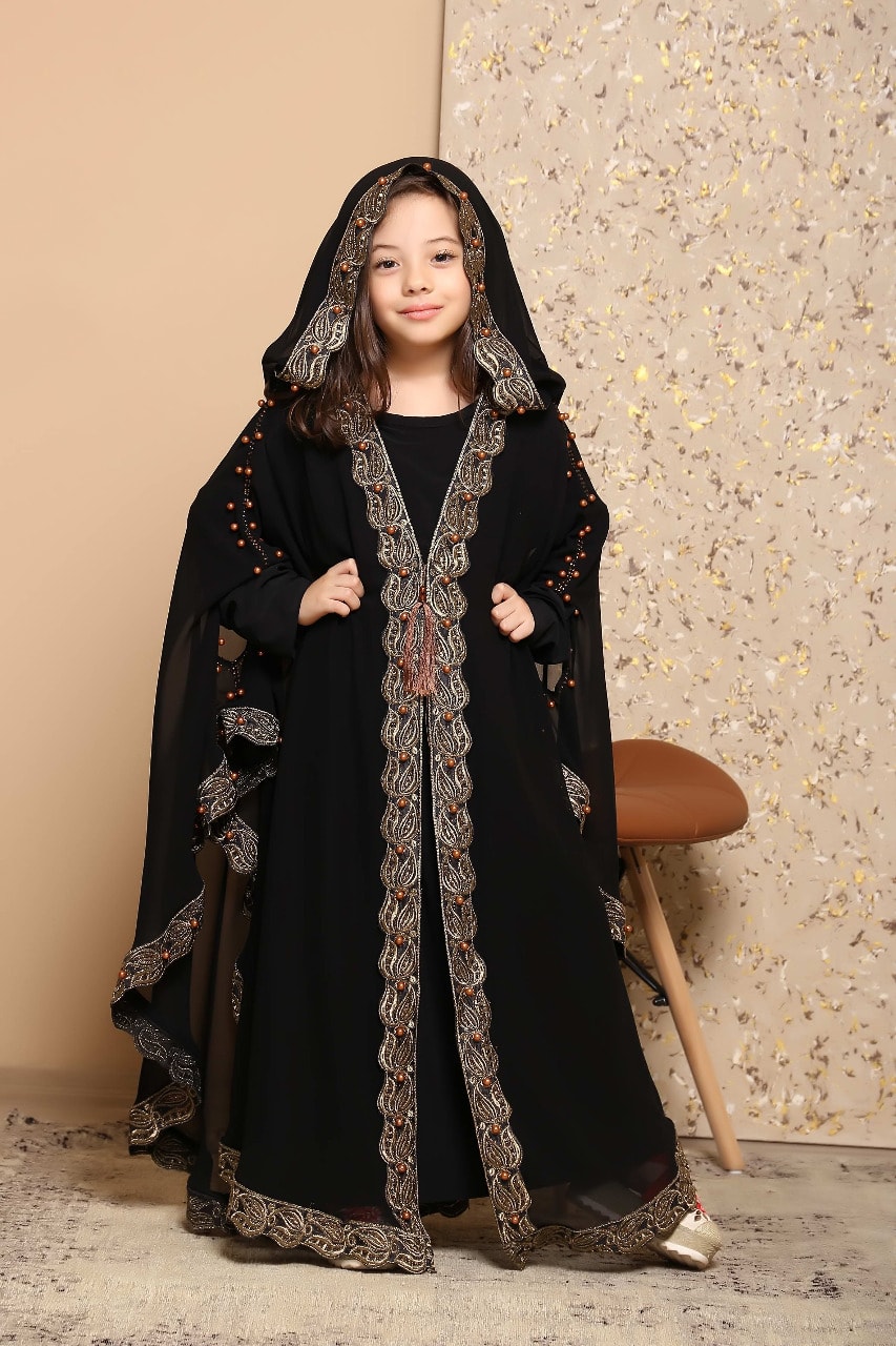 Product Reviews | Abaya 2 pieces for children | Wholesale Abaya 2 ...