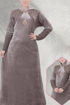 Wholesale  velvet abaya with cape