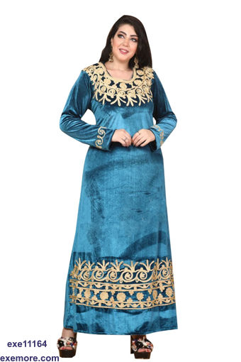 Wholesale  jilbab velvet with patterned