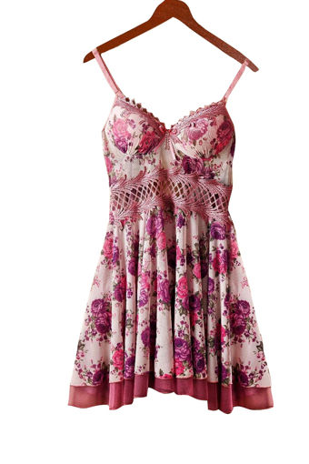 Wholesale  Flowery Nightgown