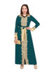 Wholesale  Colors silk girls abaya  