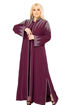 Wholesale  Two-pieces chiffon robe abaya  