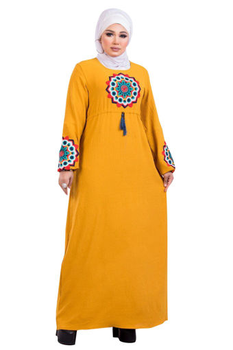 Wholesale  Embroidered C.Y abaya
