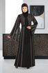 Wholesale  Striped chiffon abaya