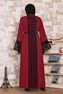 Wholesale  Elegant Silk Abaya