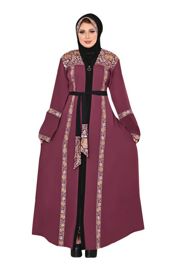Wholesale  Fashionable Silk Abaya