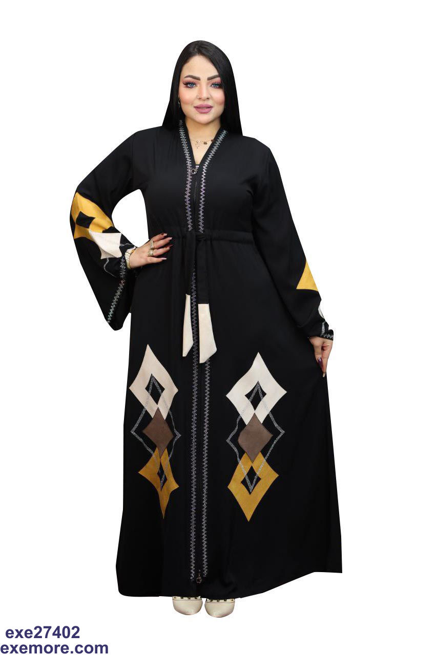 Chic chiffon abaya